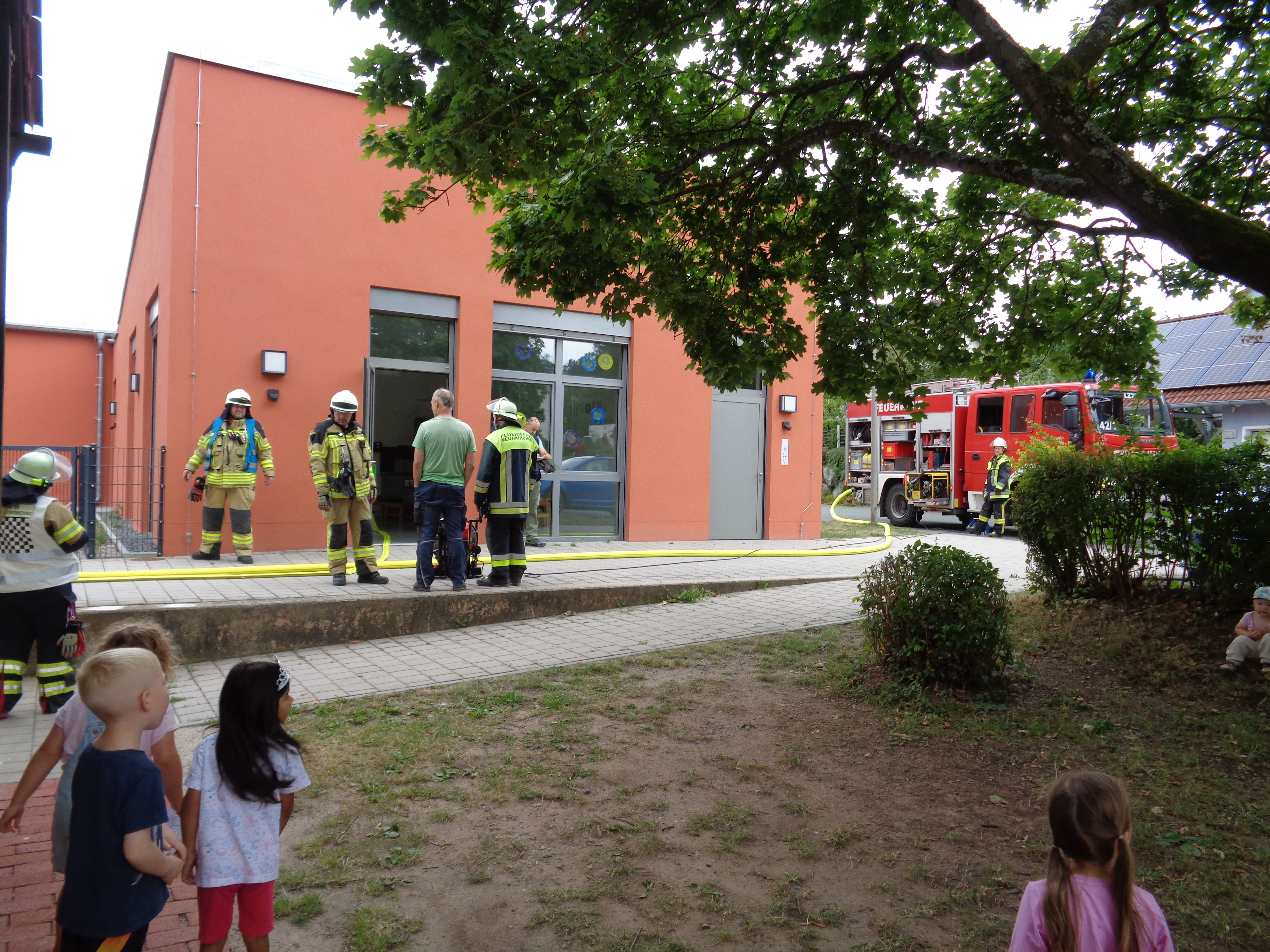 Jährliche Brandschutzübung