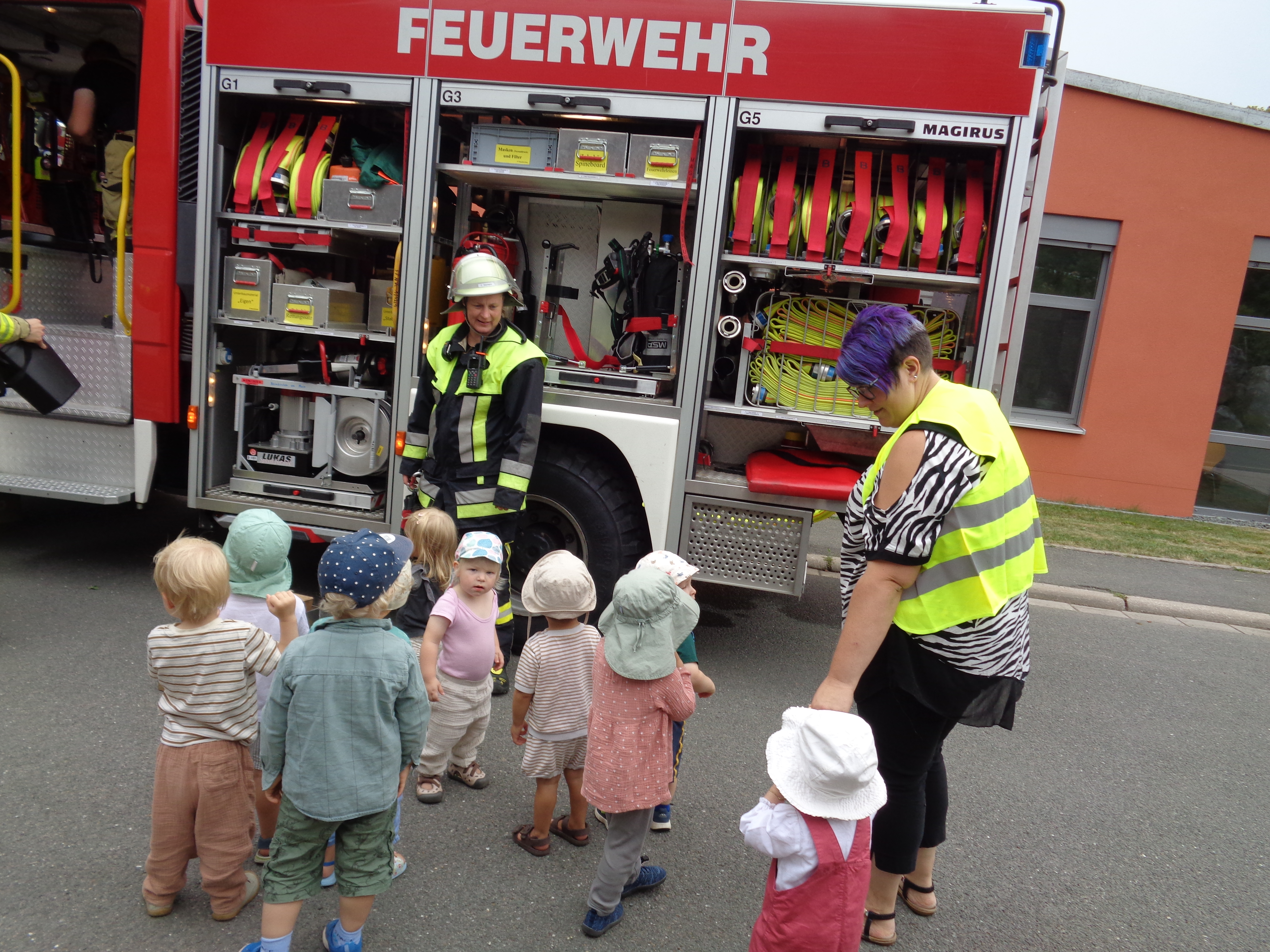 Jährliche Brandschutzübung