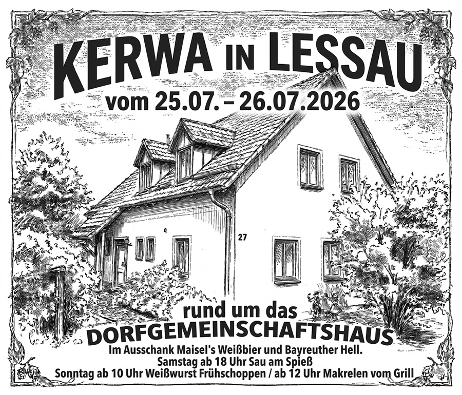 Kerwa in Lessau