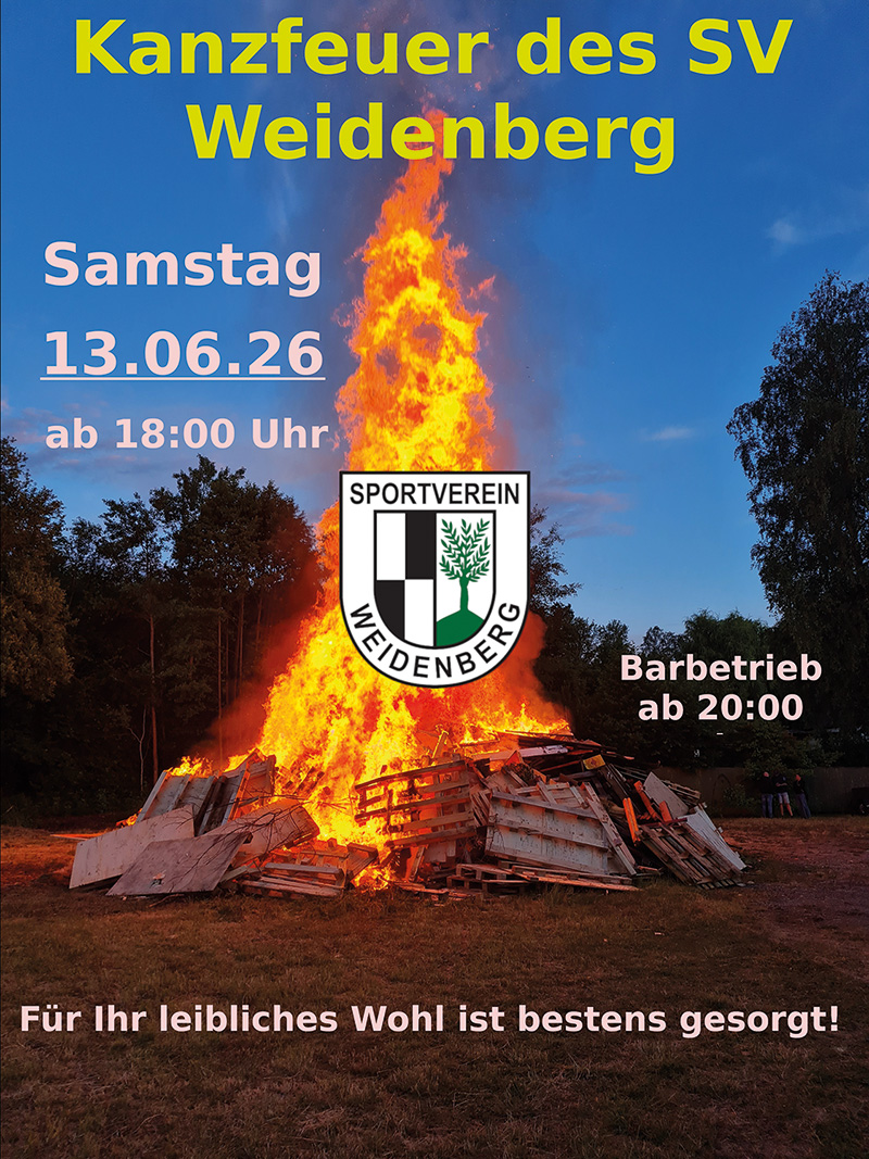 Johannisfeuer - SV Weidenberg