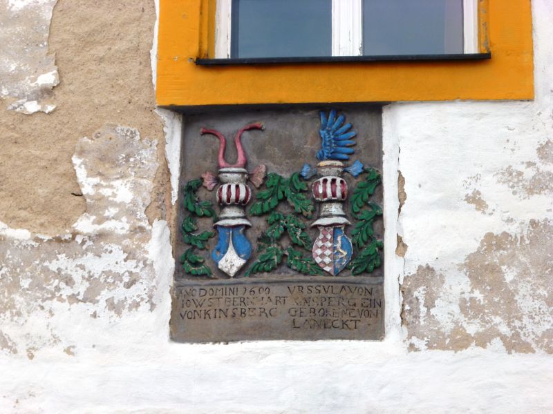 Wappen am alten Schloss Weidenberg