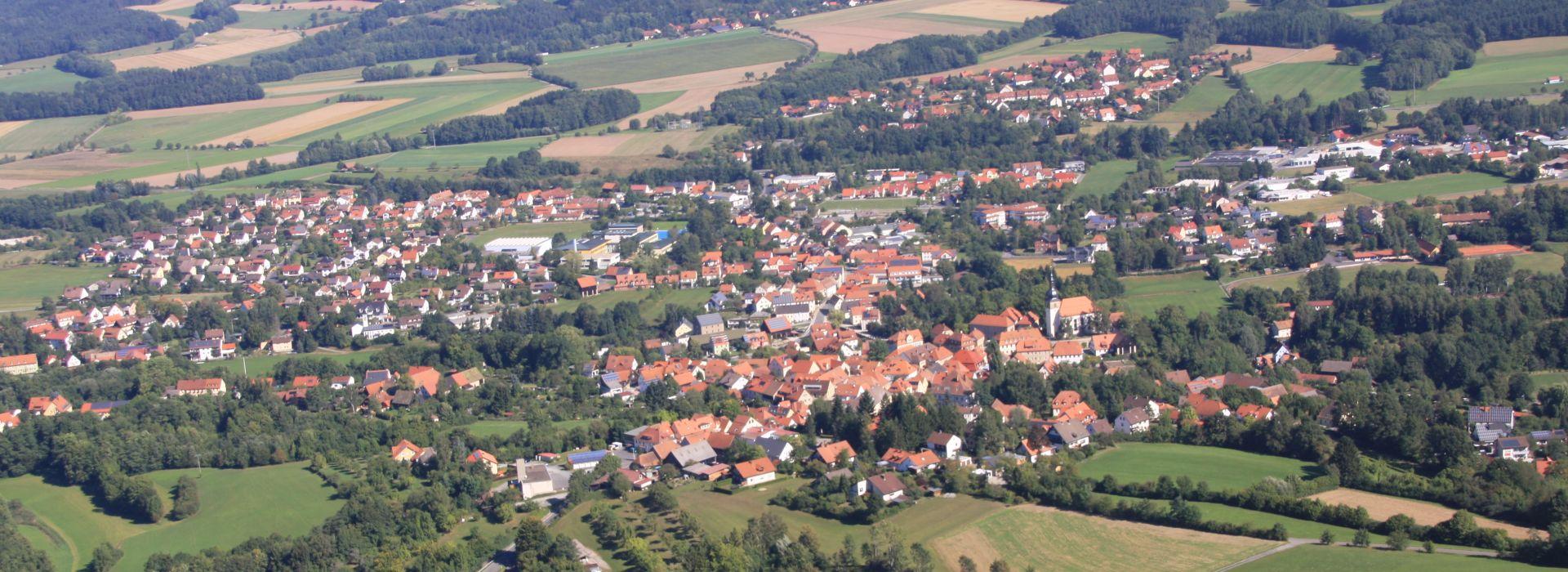 Weidenberg Luftbild gesamt