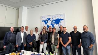 Betriebsbesichtigung bei der Firma Röchling